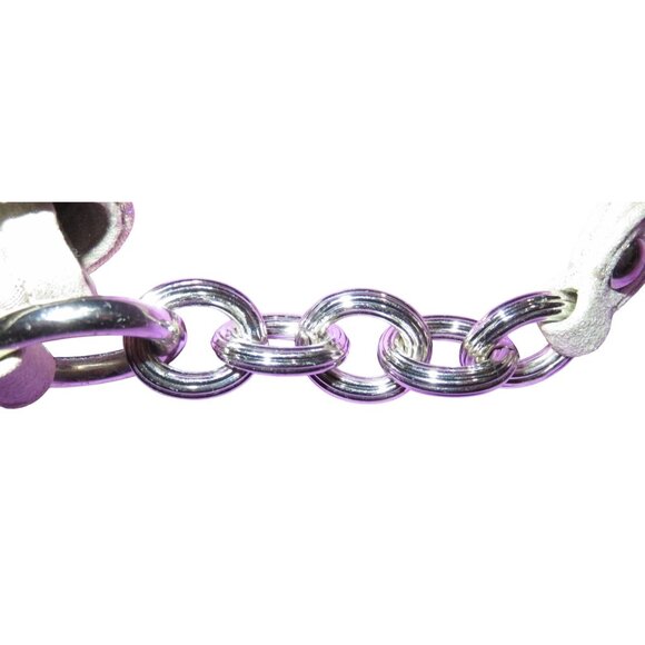 Coach  2011 Poppy Signature C Metallic Canvas & Leather Messenger Flap Satchel - Picture 13 of 15